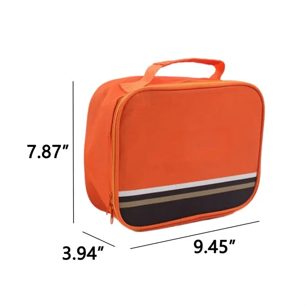 Full Color Insulated Lunch Tote Bag Picnic Cooler Sack