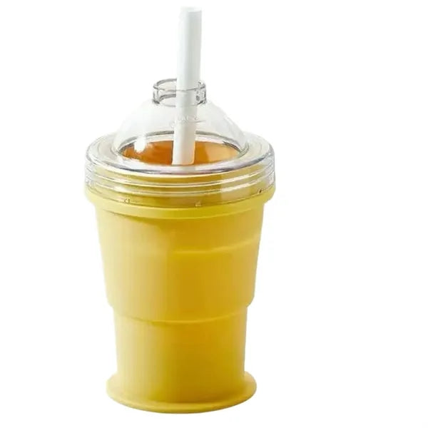 Homemade Large Ice Ball Straw Cup