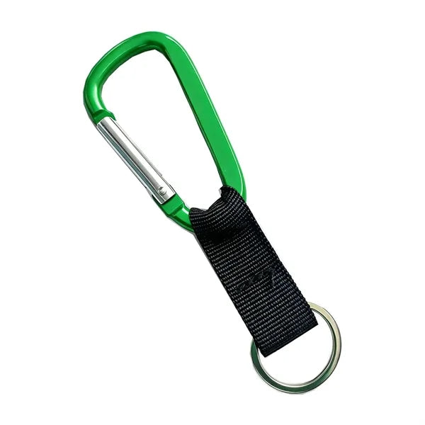 Aluminum Alloy Carabiner Keychain for Outdoor Use