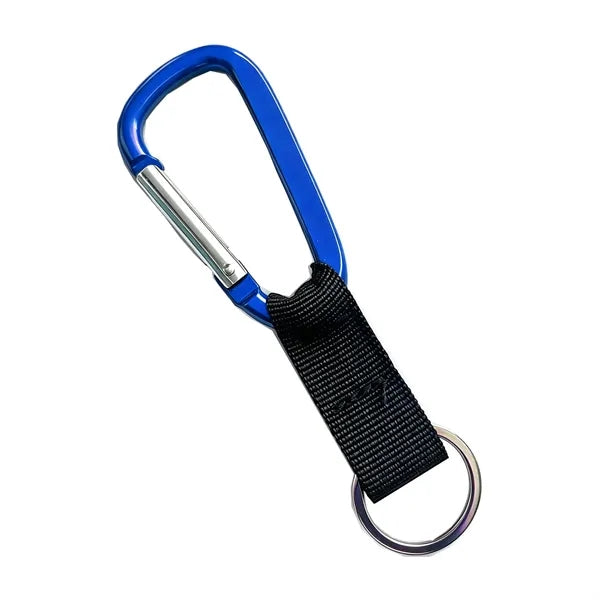 Aluminum Alloy Carabiner Keychain for Outdoor Use