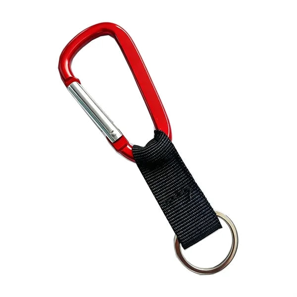 Aluminum Alloy Carabiner Keychain for Outdoor Use