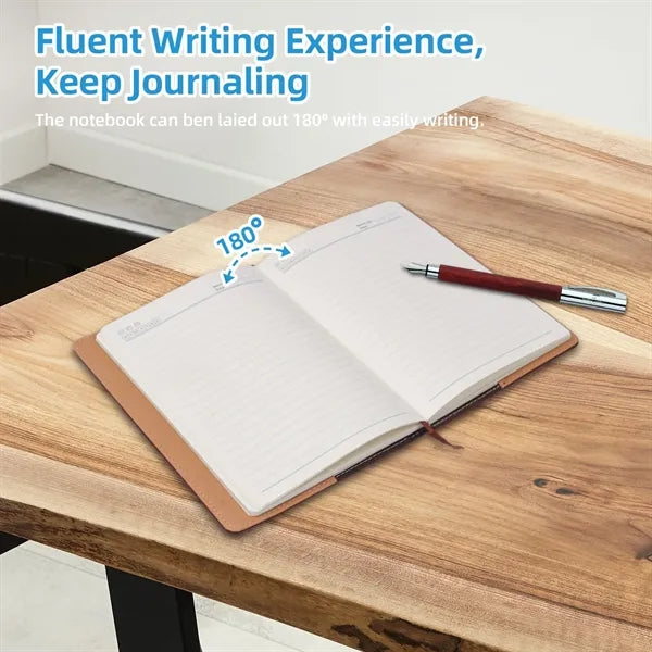 Creative Multi-Pocket Leather Journal