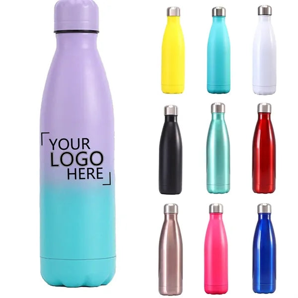 Inch Stainless Steel Cola Shape Bottle