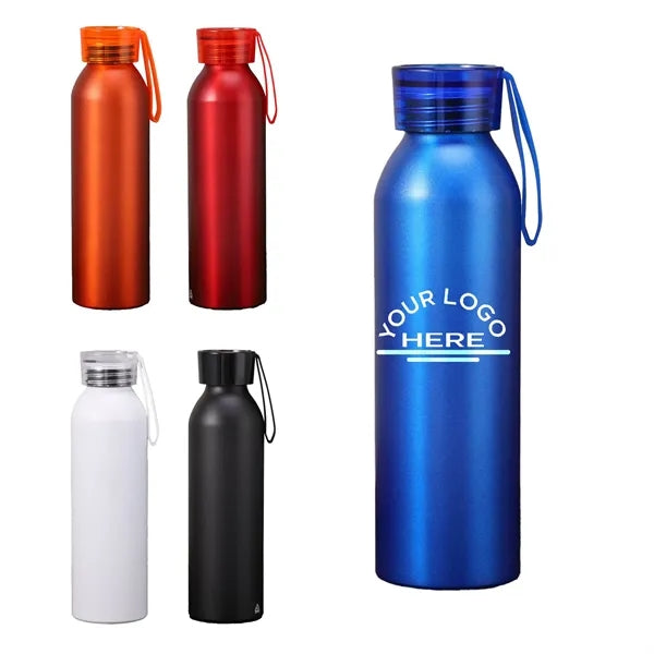 Large Capacity Aluminum Portable Sports Water Bottle