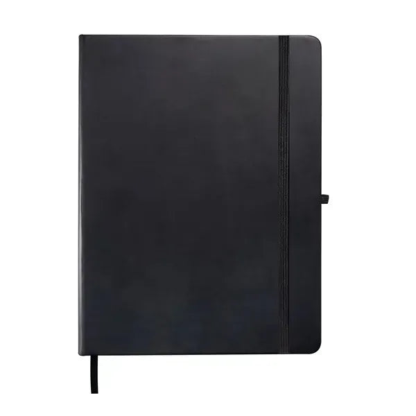 Hardcover Notebook With Pen Loop & Document Poc
