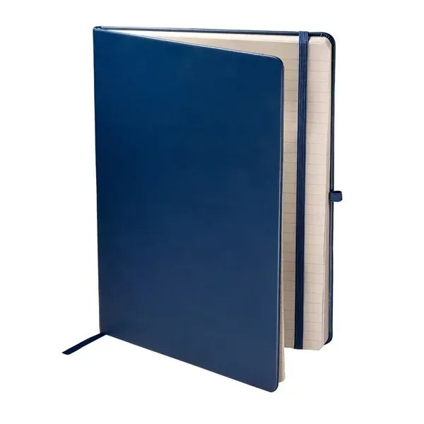 Hardcover Notebook With Pen Loop & Document Poc
