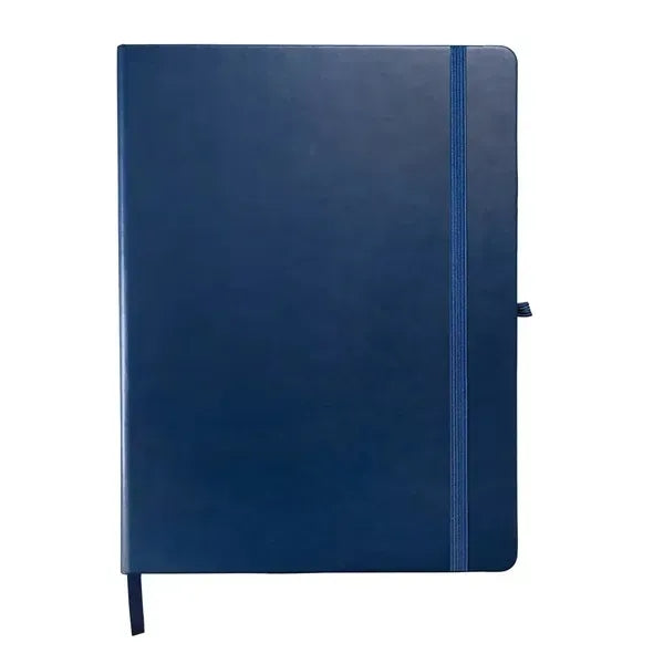 Hardcover Notebook With Pen Loop & Document Poc
