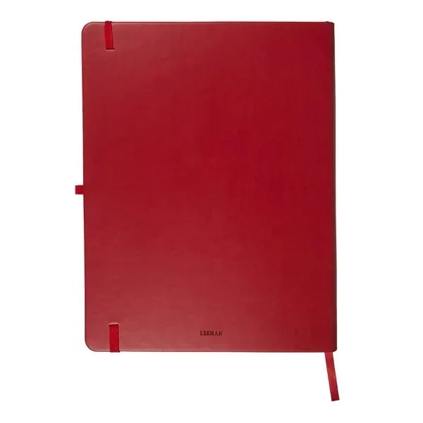 Hardcover Notebook With Pen Loop & Document Poc