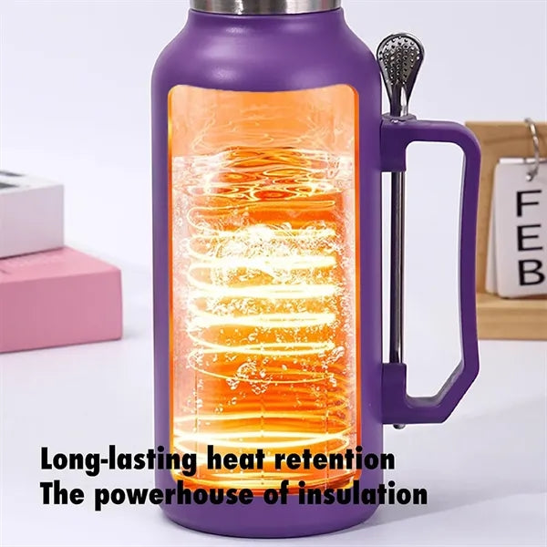 44Oz Stainless Steel Insulated Water Bottle
