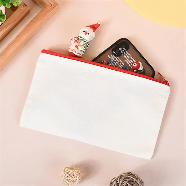 Durable Canvas Zipper Pouch