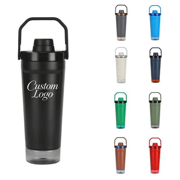 20Oz Leakproof Stainless Steel Protein Shaker