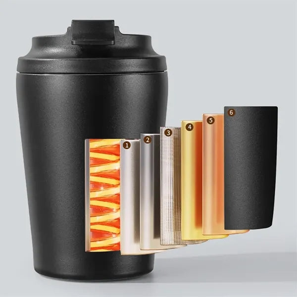 12oz Stainless Steel Vacuum Travel Mug