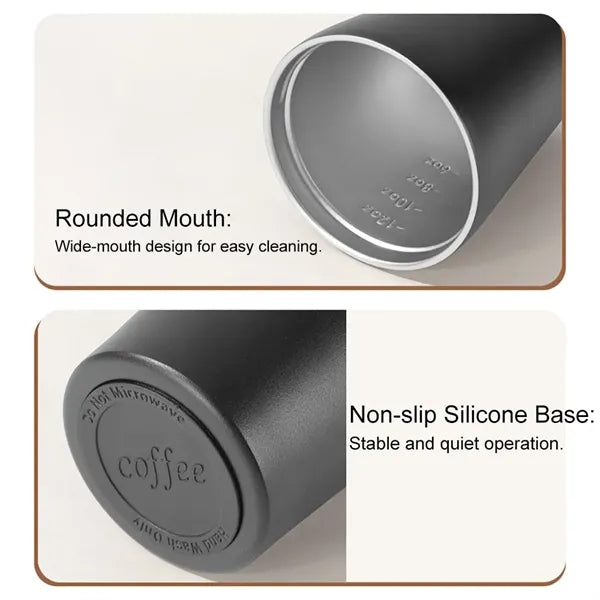 12oz Stainless Steel Vacuum Travel Mug