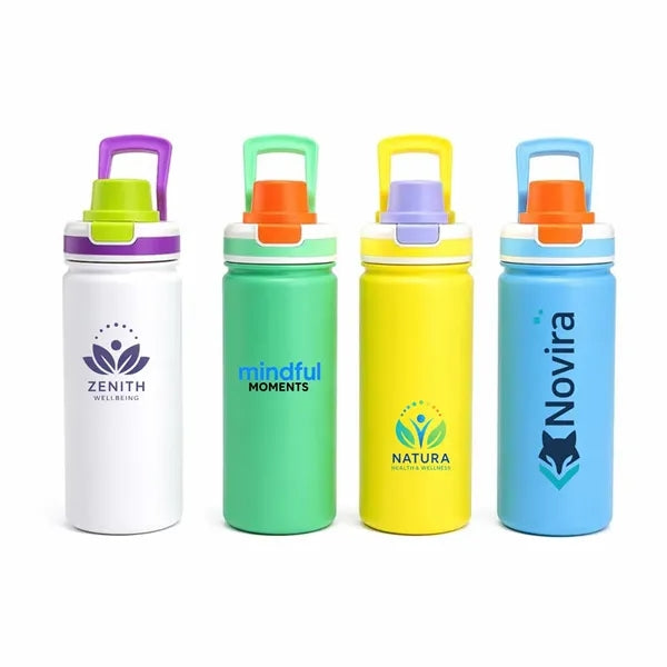 19oz Stainless Steel Vacuum Insulated Thermos Bottle w/ Lid