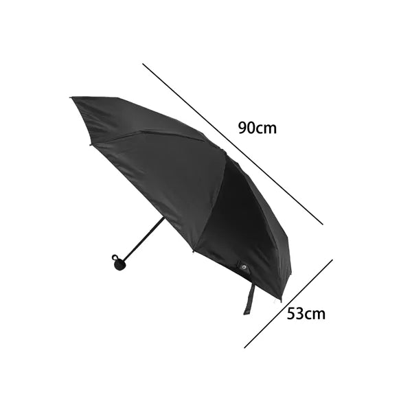 35" Compact Capsule Folding Umbrella