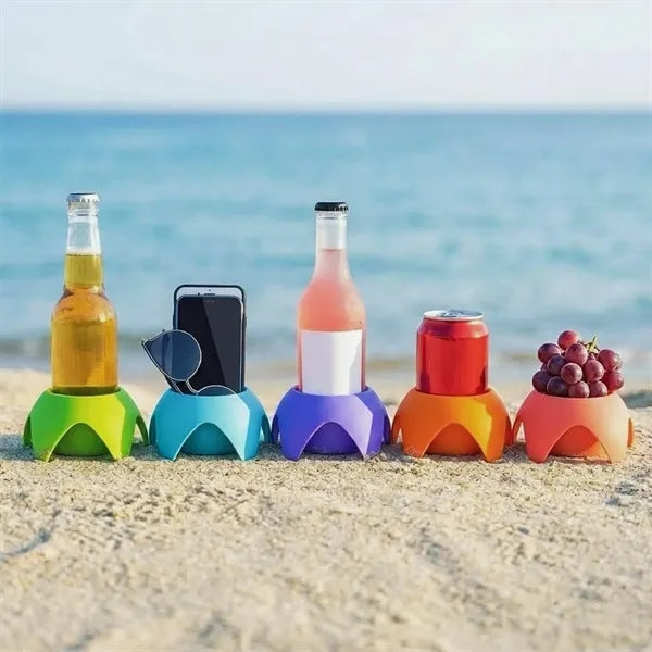 Sand Coaster Drink Cup Holder Beach Essentials