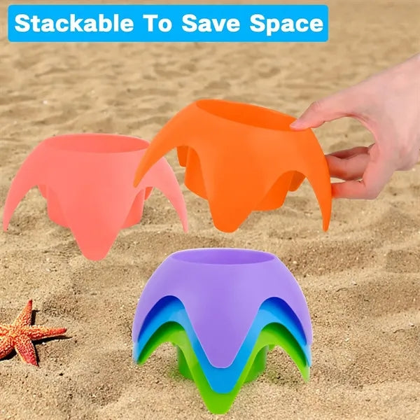 Sand Coaster Drink Cup Holder Beach Essentials
