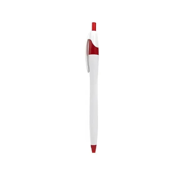 Two Light Tone Plastic Pen w/ Custom Imprint