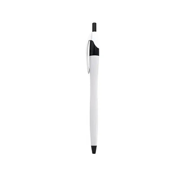 Two Light Tone Plastic Pen w/ Custom Imprint