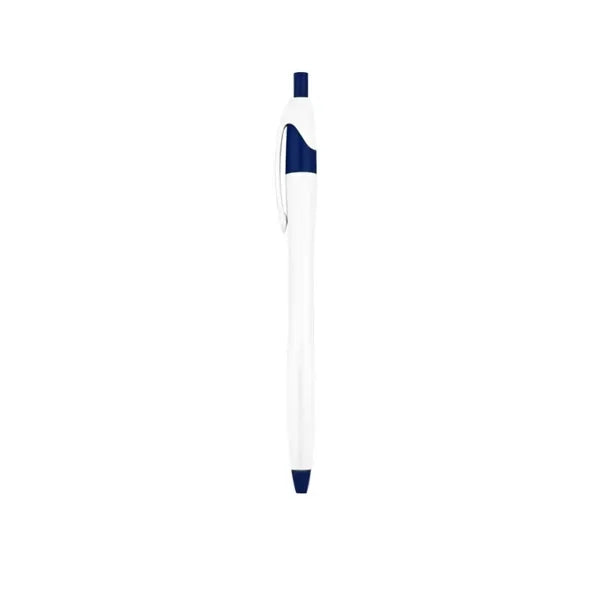 Two Light Tone Plastic Pen w/ Custom Imprint