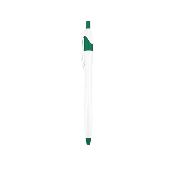 Two Light Tone Plastic Pen w/ Custom Imprint