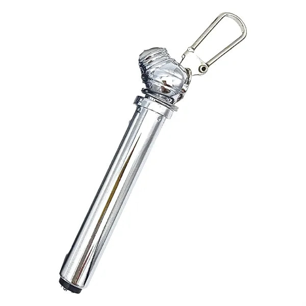 Mini Chain Equipped Portable Tire Pressure Gauge
