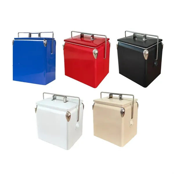 13L Outdoor Insulated Cooler Box with Carry Handle