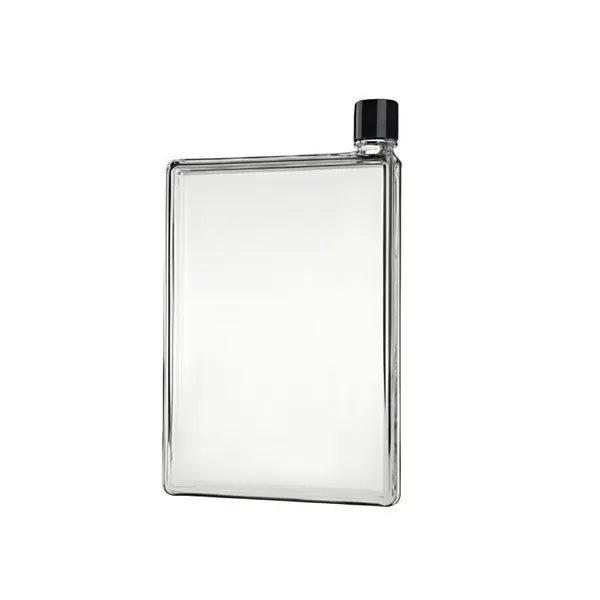 Clear Square Water Bottle Stylish Hydration