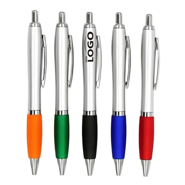 Low MOQ Plastic Push-Type Gourd-Shaped Ballpoint Pen