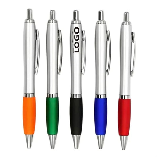 Low MOQ Plastic Push-Type Gourd-Shaped Ballpoint Pen