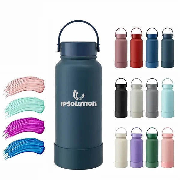 Premium Double-Wall Wide Mouth Insulated Water Bottle