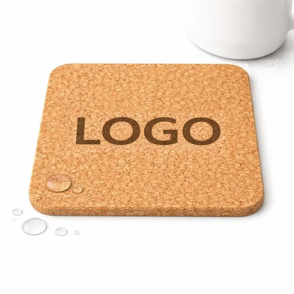 Round Cork Coaster