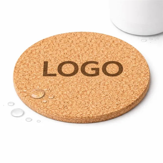 Round Cork Coaster