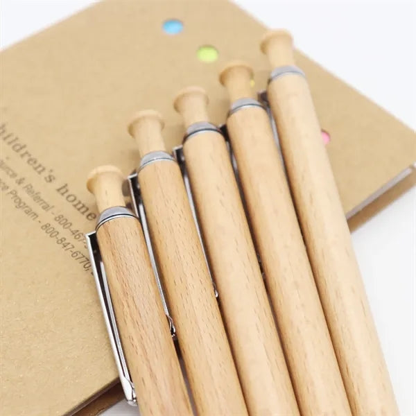 Nature Wooden Clip Pen