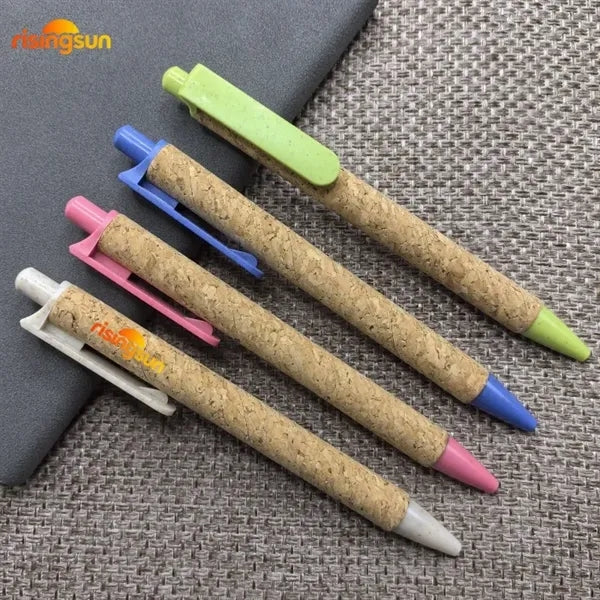 Eco-Friendly Wheat Straw Wooden Grain Pen