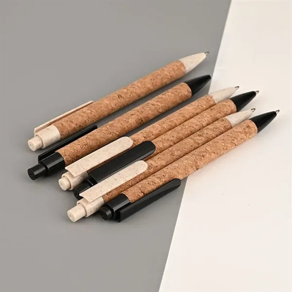 Eco-Friendly Wheat Straw Wooden Grain Pen