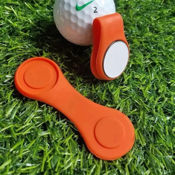 Silicone Golf Hat Clip Magnatic Ball Marker