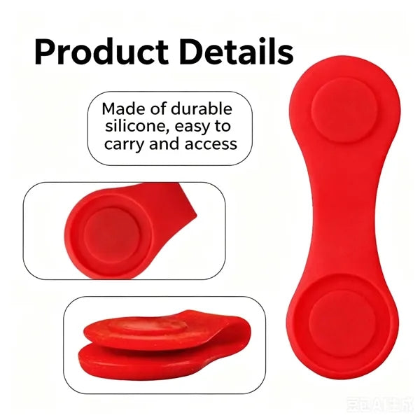 Silicone Golf Hat Clip Magnatic Ball Marker