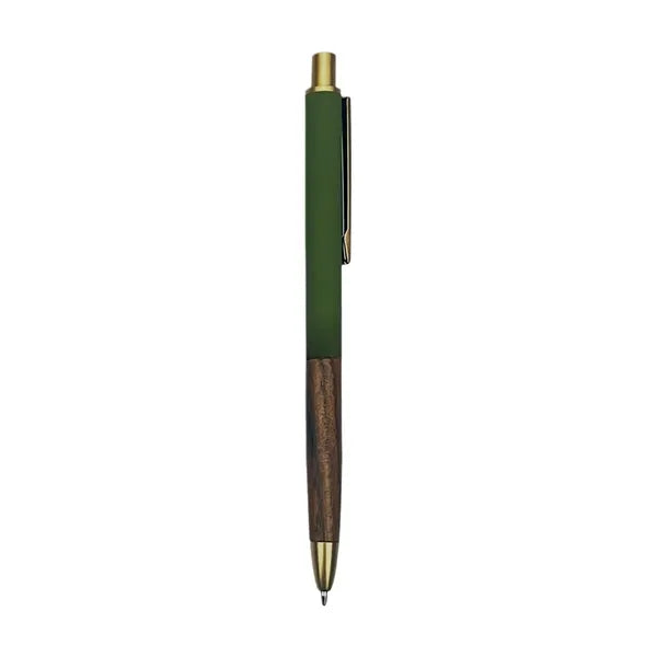 Aluminum and Pearwood Ballpoint Pen