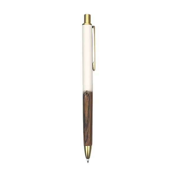 Aluminum and Pearwood Ballpoint Pen