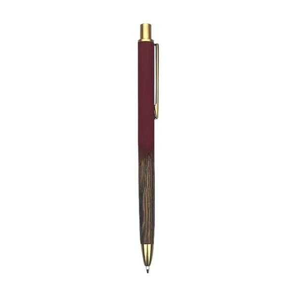 Aluminum and Pearwood Ballpoint Pen