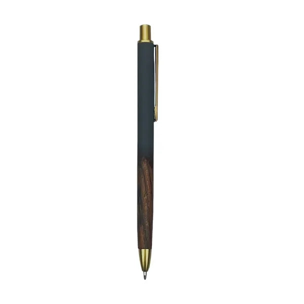Aluminum and Pearwood Ballpoint Pen