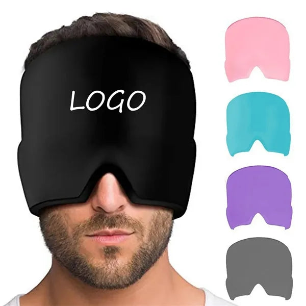 Cooling Sleep Eye Mask Weighted Blindfold Travel Gel Pad