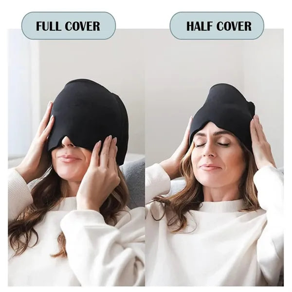 Cooling Sleep Eye Mask Weighted Blindfold Travel Gel Pad