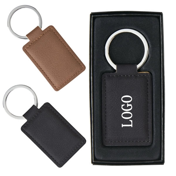 Leatherette Executive Key Tag