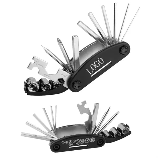 16 in 1 Motorcycle Bike Repair Tool Folding Multitool