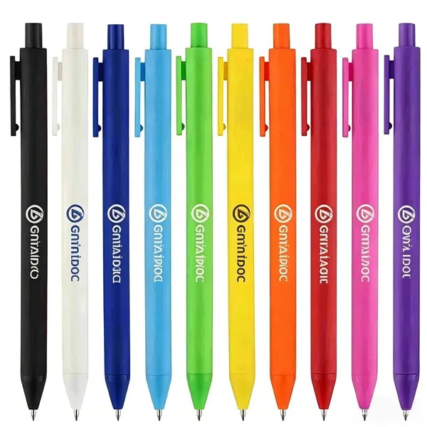 ABS Spray-Coated Click Ballpoint Pen with Logo