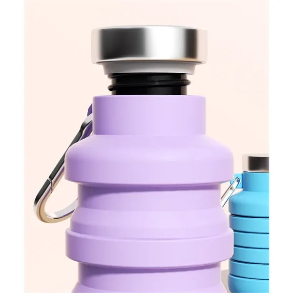 Silicone Folding Cup, Outdoor Sports Water Bottle