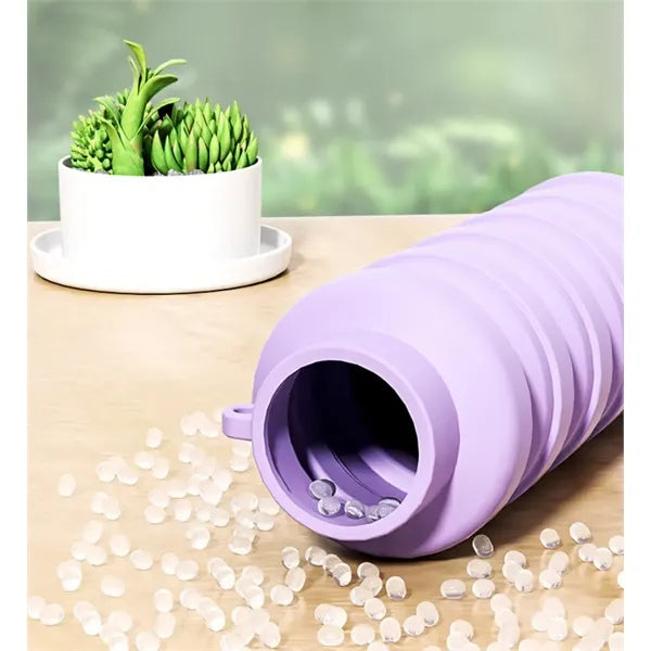 Silicone Folding Cup, Outdoor Sports Water Bottle