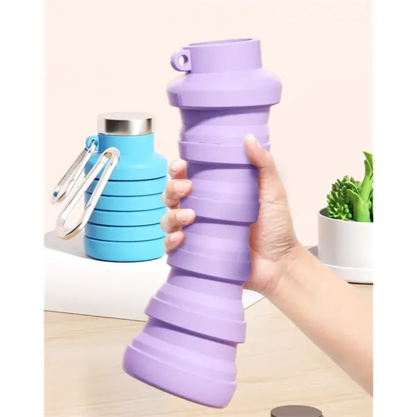Silicone Folding Cup, Outdoor Sports Water Bottle